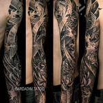 Tattoos - Koi Fishes and Chrysanthemum Japanese sleeve - 132881